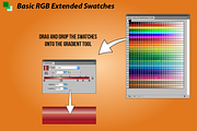 RGB Extended Swatches Illustrator, a Palette Add-On by Industrial Artworks (Thumbnail 2 of 3)