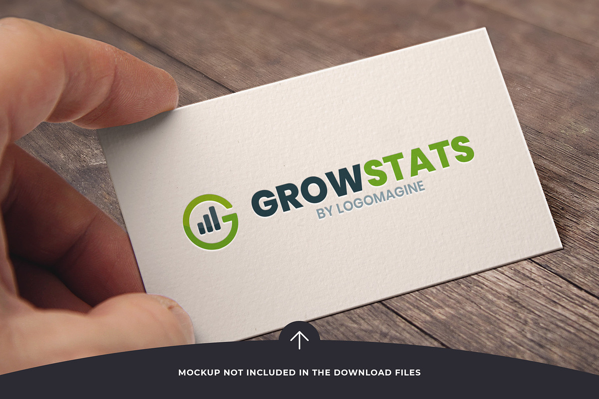 Grow Stats - Letter G Logo Template, a Branding & Logo Template by LOGOMAGINE (Photo 2 of 16)