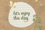 Vintage Wondering, a Handwritten Font by cocodesign (Thumbnail 6 of 7)