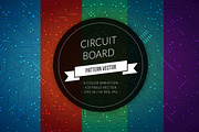 Circuit Board Vector Pattern, a Pattern Graphic by SCworkspace (Thumbnail 1 of 2)