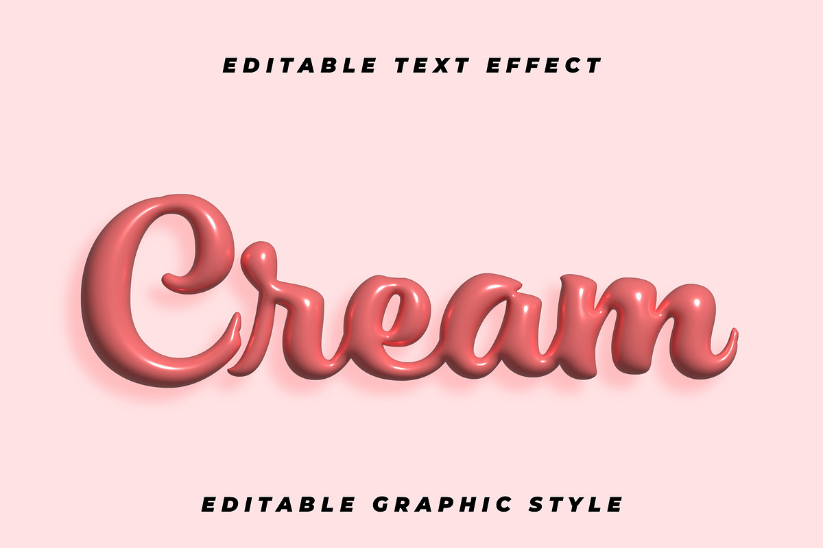 Glossy Balloon Script Text Effect preview 3