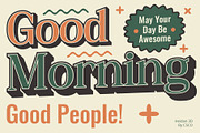 Heidan 3D, a Serif Font by Craft Supply Co. (Thumbnail 6 of 8)
