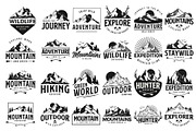 Mountain Adventure Logo Bundle, an Illustration by Tekuni (Thumbnail 8 of 16)