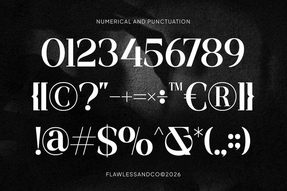 Qalisya - Modern Stylish Serif Font, a Serif Font by Flawless And Co (Photo 9 of 10)