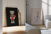Modern Art Gallery 5, a Graphic by Wall Art Print Studio (Thumbnail 9 of 18)