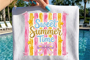 Striped Summer Png Coquette Summer, an Illustration by Designworld (Thumbnail 1 of 5)