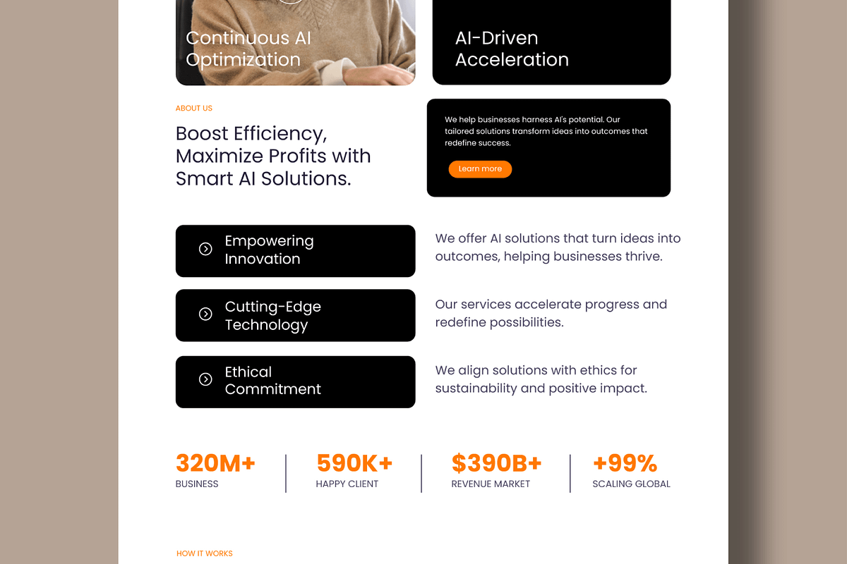 Modern AI Business Email Newsletter, an UI Kit Template by MightyDesign (Photo 3 of 8)