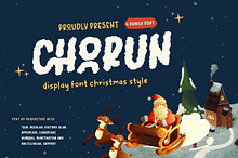 Chorun - Christmas Display Font