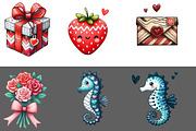 Doodle Cute Valentines Clipart, an Illustration by Designworld (Thumbnail 4 of 5)