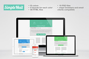 5 Email Templates Bundle (50% off), a Templates & Theme by Crazyleaf (Thumbnail 3 of 5)