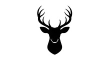 deer head wall mount silhouette, an Illustration by Amazin_art (Thumbnail 32 of 51)