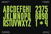 GC Horizon - Modern Bold Condensed, a Sans Serif Font by Glyphonic (Thumbnail 15 of 15)