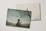 A4 Landscape Book Mockup Set, a Books & Magazine Mockup by creatsy5 (Thumbnail 7 of 9)