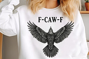 F-Caw-F Clipart PNG, an Illustration by SinaCreation (Thumbnail 6 of 7)