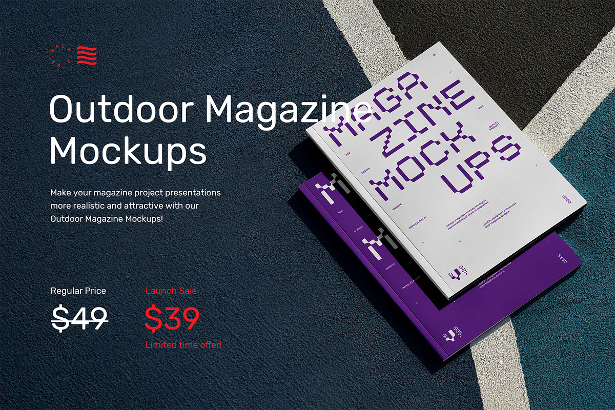 Outdoor Magazine Mockups, a Books & Magazine Mockup by Mr.Mockup™ (Photo 2 of 24)