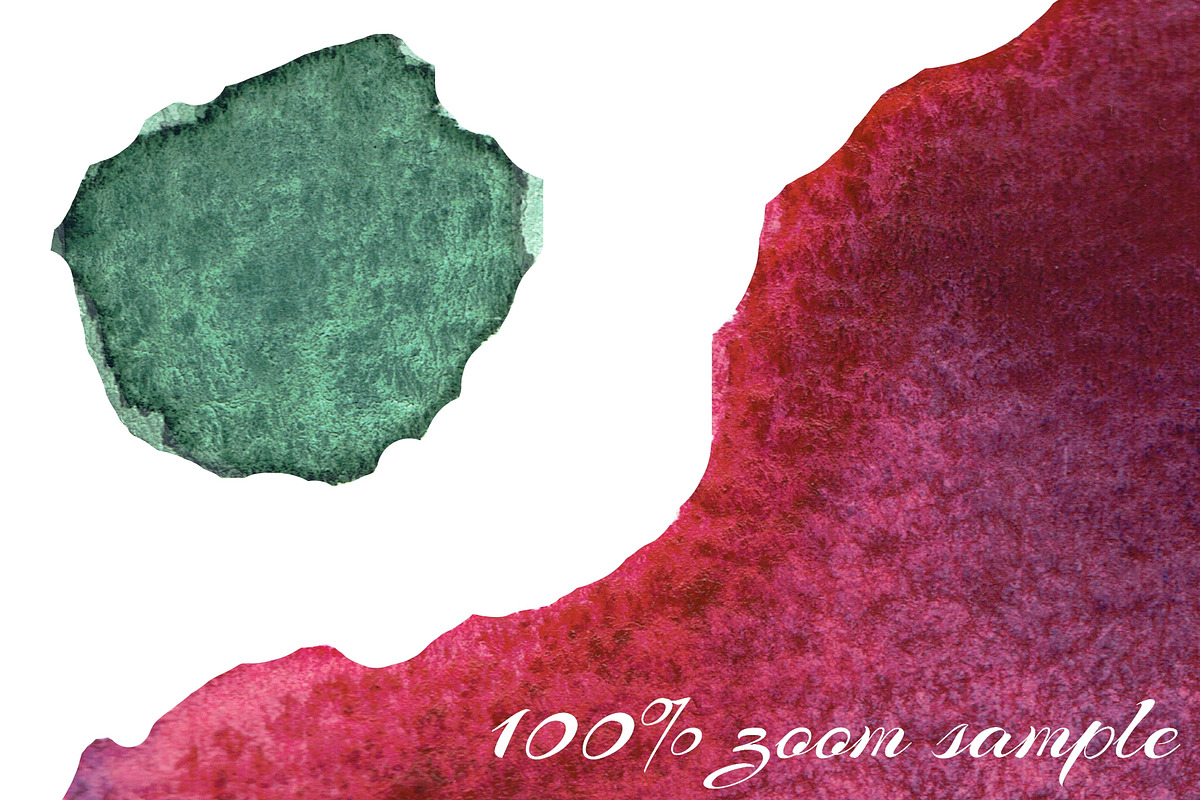 Watercolor Blobs and Streaks, a Texture Graphic by Tubigan Art (Photo 3 of 3)