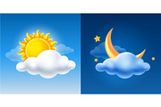 Day And Night, an Illustration by Vector beauty (Thumbnail 1 of 3)