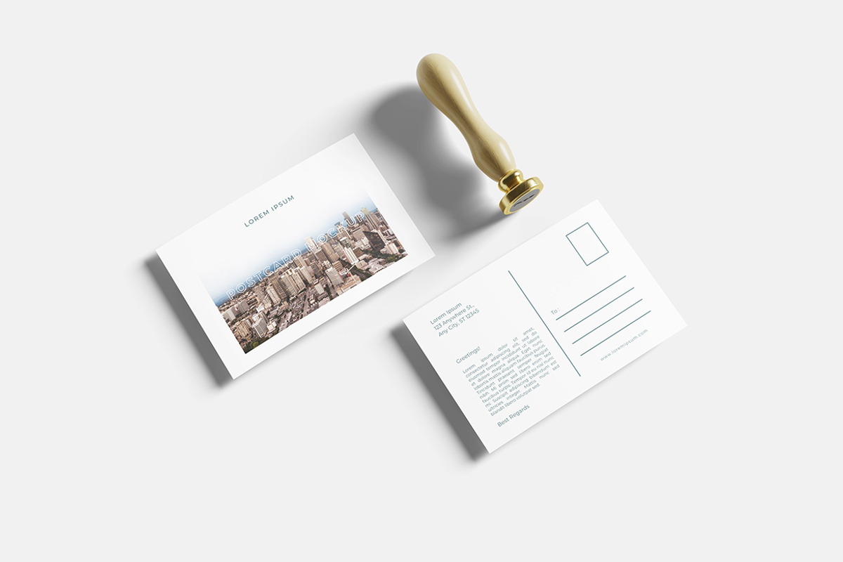 Postcard Mockup, a Product Mockup by bimockup (Photo 6 of 6)