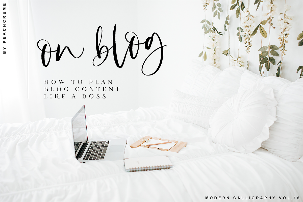 Bonjour // Modern Calligraphy, a Handwritten Font by PeachCreme (Photo 12 of 27)
