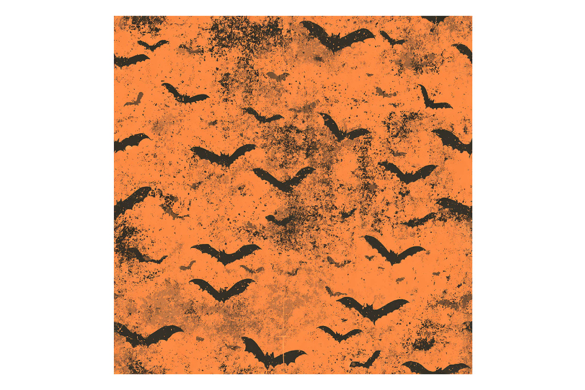 Halloween Bats Seamless Pattern, a Texture Illustration by DreamPrint404 (Photo 3 of 3)