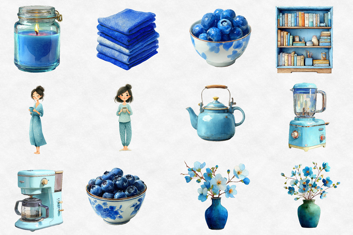 Spring Home Moments Clipart, an Illustration by Designworld (Photo 4 of 6)