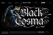 Kraken Gothic Typeface, a Blackletter Font by alit design (Thumbnail 8 of 20)