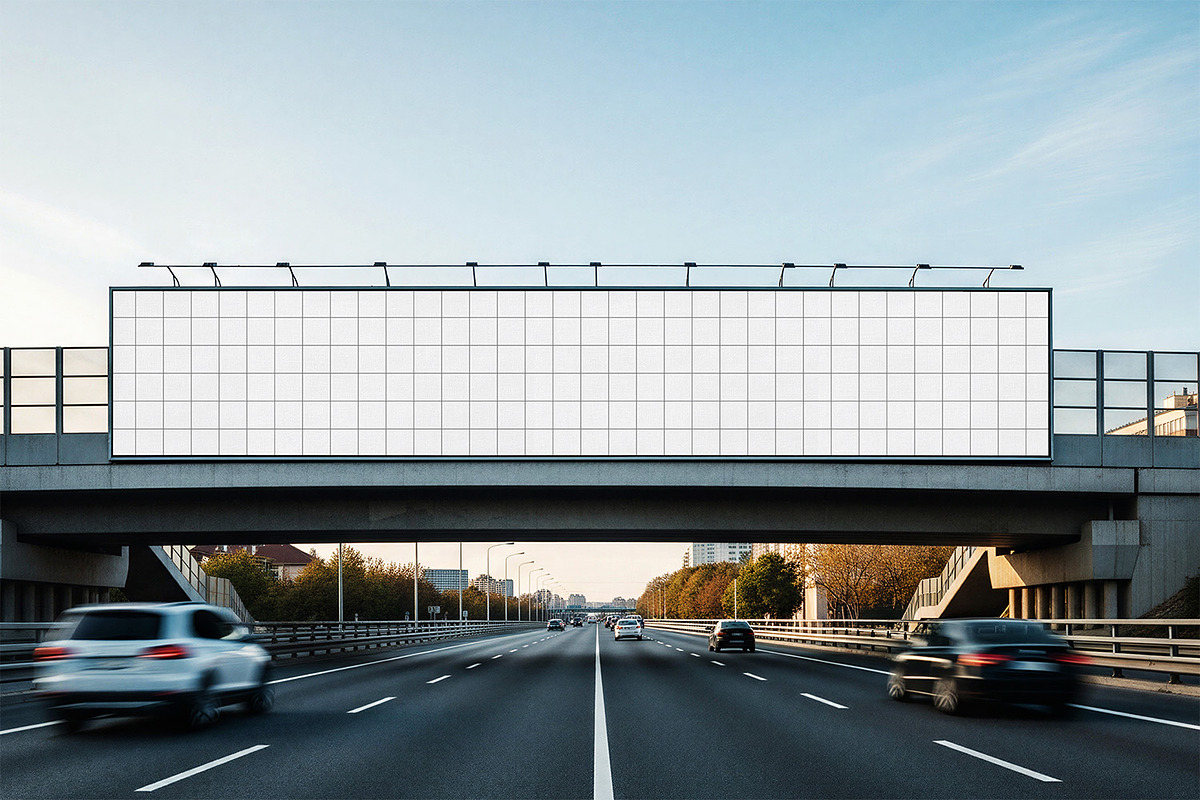 Highway Billboard Mockup, an Advertising Mockup by Nathatype (Photo 9 of 9)