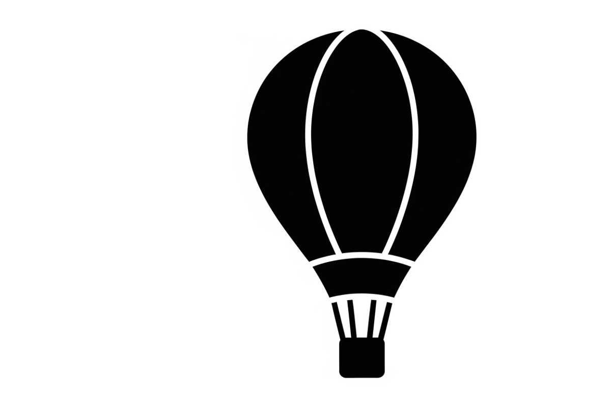 hot air balloon silhouettes, an Illustration by Amazin_art (Photo 31 of 31)