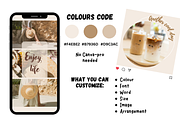 Aesthetic Instagram Template, a Templates & Theme by EffahArt (Thumbnail 5 of 5)
