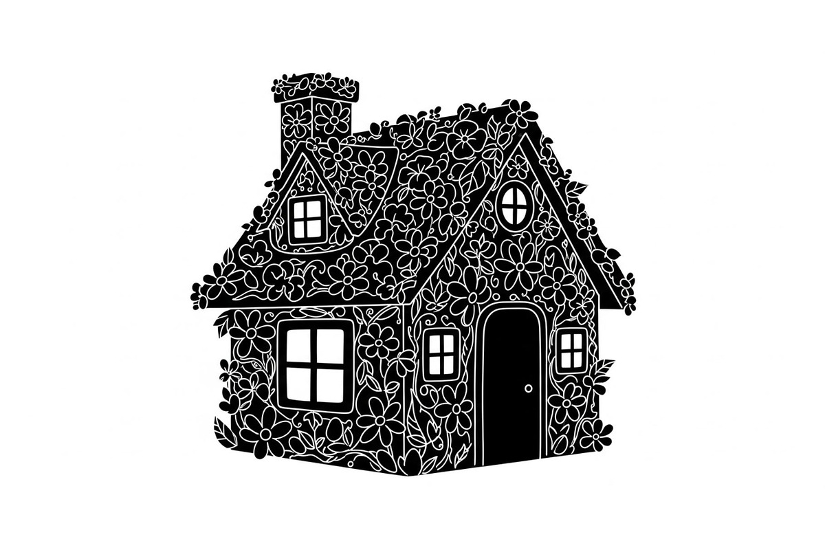 Cute House Silhouette Bundle, an Illustration by Designs_River (Photo 4 of 31)