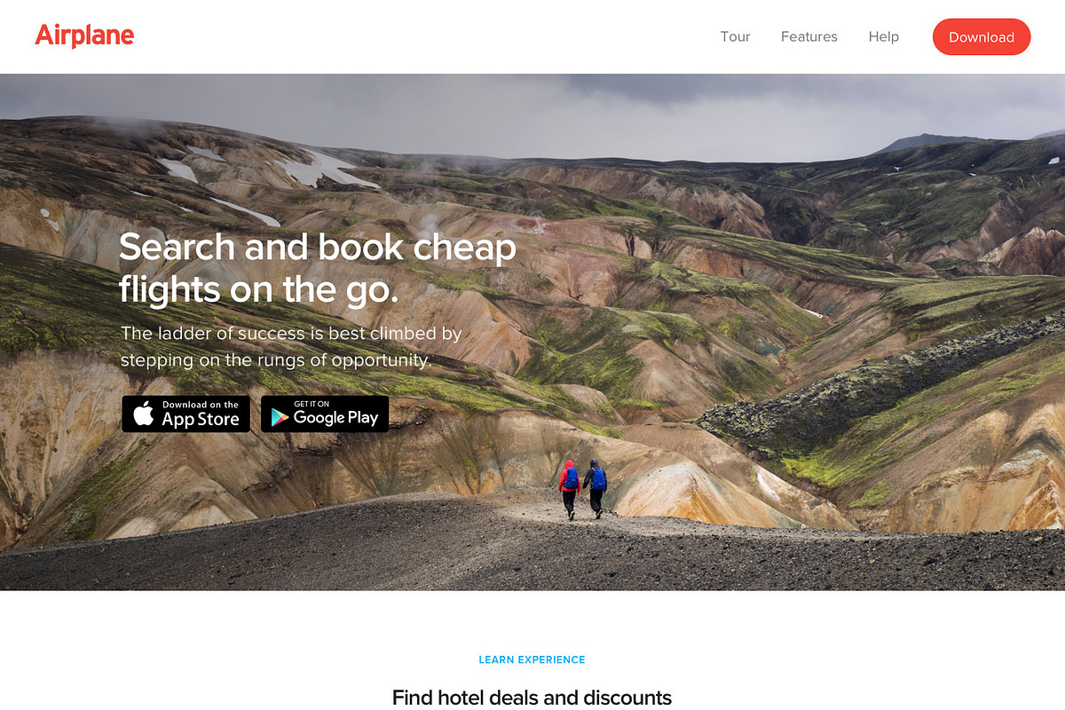 Website Template for Startups, a HTML Template by Nice, Very Nice (Photo 3 of 7)