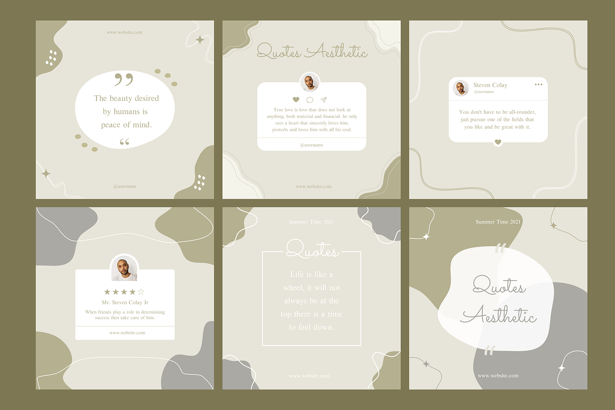 Aesthetic Quotes - Gotemp Social Med, a Social Media Template by GoTemp (Photo 2 of 3)