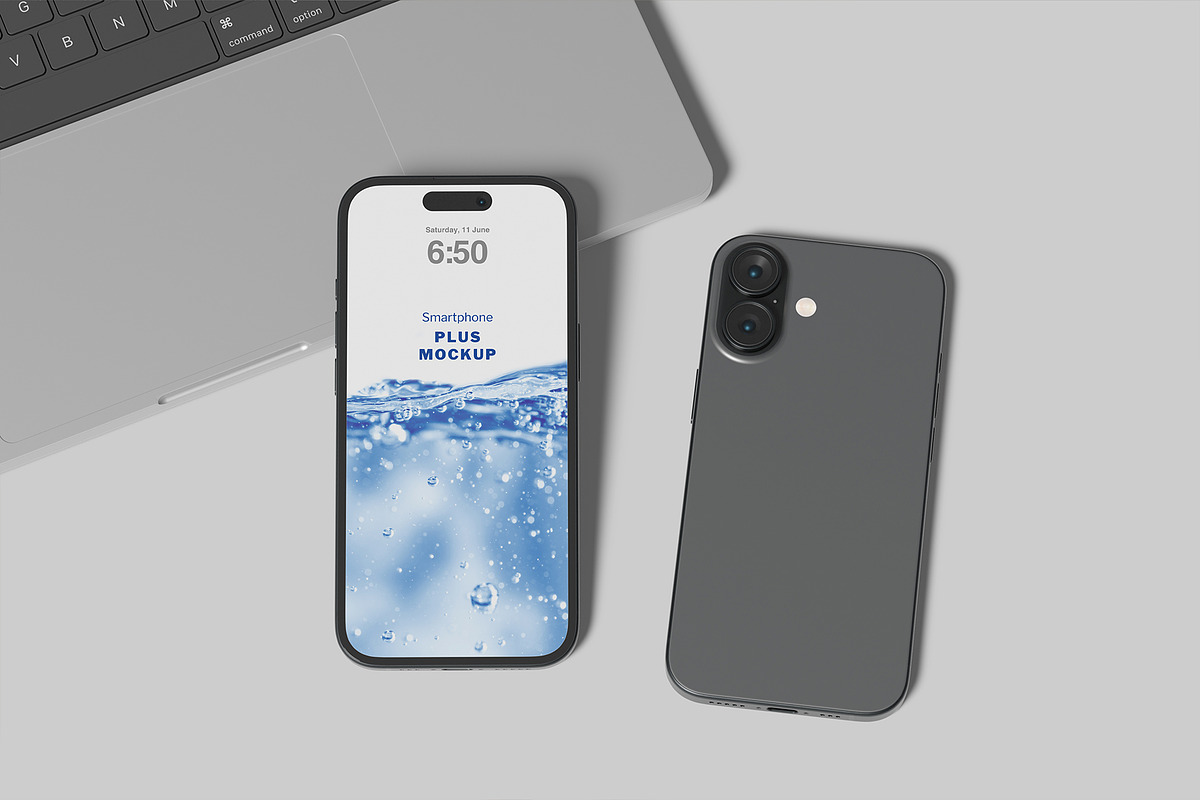 iPhone 16 - App Presentation Mockup, an iPhone Mockup by lamorastudio (Photo 13 of 13)