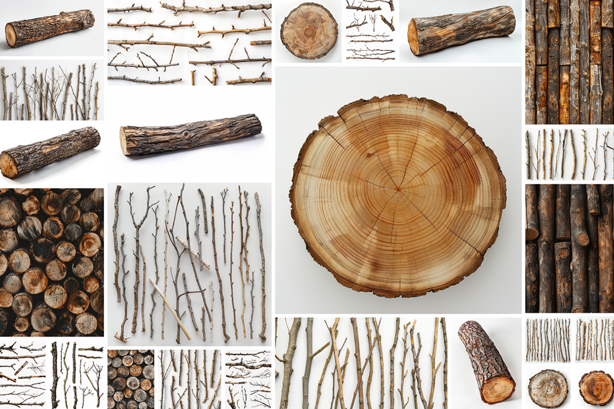 Wood - 163 images, a Nature Photo by Handmadefont (Photo 4 of 25)