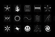Chrome & Vector Abstract Shapes Pack, an Object Graphic by Samolevsky (Thumbnail 6 of 25)