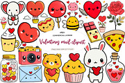 Valentines mail clipart, Valentines, an Illustration by CreationArt (Thumbnail 1 of 6)