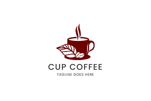 Cup Coffee Logo Template