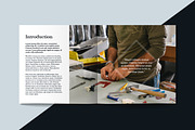 Square Portfolio Brochure Template, a Brochure Template by RWstudio (Thumbnail 2 of 7)