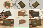 Luxury Business card mockup, an Advertising Mockup by Mockthethics. (Thumbnail 2 of 11)