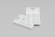 Simple and Clean Resume with Cover, a Resume Template by Studio Temply (Thumbnail 4 of 7)