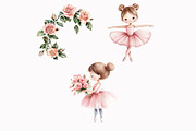Blush Pink Ballerina Clipart, an Illustration by Design Market (Thumbnail 5 of 5)