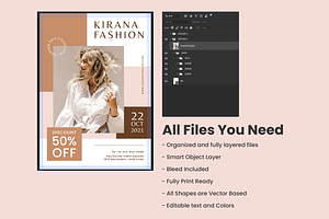 Kirana Fashion Flyer Template