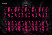 Wargrim | Black Metal Font, a Blackletter Font by Denustudios (Thumbnail 11 of 12)