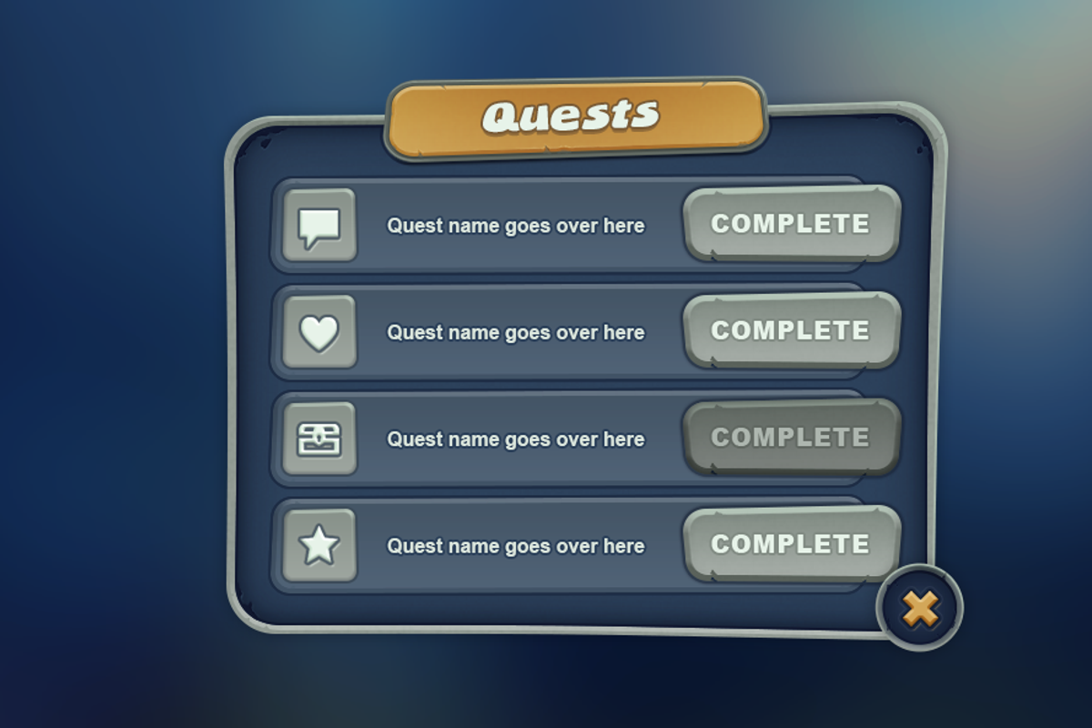 BlueStone Mobile UI, a Templates & Theme by EvilSystem (Photo 8 of 13)