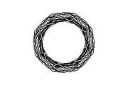 Hand Drawn Wreath Frame Bundle, an Illustration by yasushie (Thumbnail 16 of 51)