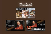 Editable YouTube Branding Kit, a Social Media Template by Jaboor Magics (Thumbnail 4 of 8)