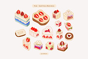 PICNIC! Whimsical Hand Drawn Pastry, a Food Illustration by Artflorara (Thumbnail 3 of 11)