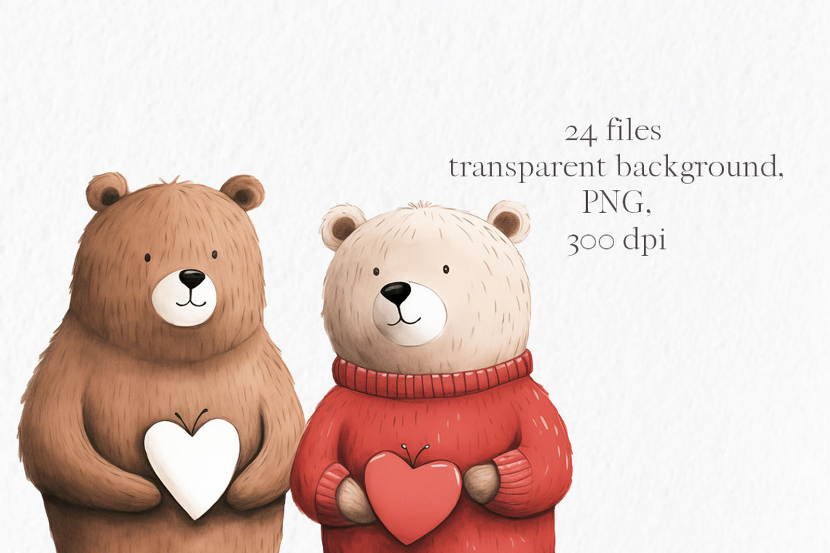 Valentine teddy bear, an Object Graphic by MyLittleMeow (Photo 6 of 6)
