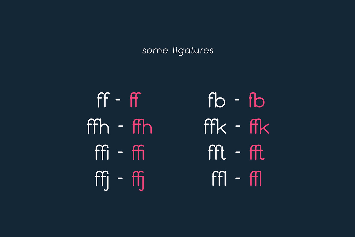 Bubbble Gum - sans serif typeface preview 7