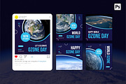World Ozone Day Instagram Post, a Social Media Template by CavenArt (Thumbnail 4 of 5)